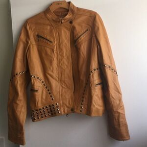 🎉Last Deal 🎉Cache Luxe leather Jacket👧🎉